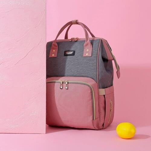 Hot Selling Waterproof Diaper Bag Portable Upgrade Hand Shoulder Diaper Bag