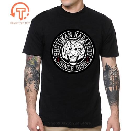 Japanes Kanji Vintage Shotokan Tiger Karate-do Logo T shirt men Retro Shotokan Karate Do Badge since 1936 T-shirt Shotokan shirt