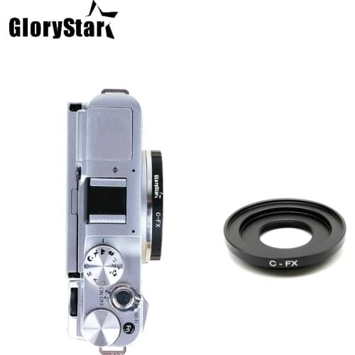 Camera Lens Adapter Ring For C Mount Lens To Fujifilm X Mount Fuji X-Pro1 X-M1 X-E1 X-E2 M42 X-T1 Manual Focuse C-FX X-A2 X-T10