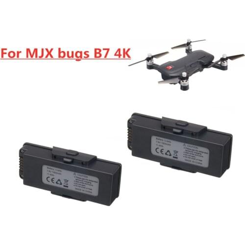 2PCS 7.6V 1500mah Lithium Battery for MJX bugs B7 drone Spare Parts