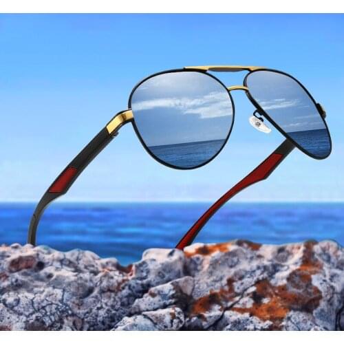 New Mens Aluminum Magnesium Polarized Sunglasses, Toad Glasses, Fishing Glasses, Driving Sunglasses Manufacturers Wholesale