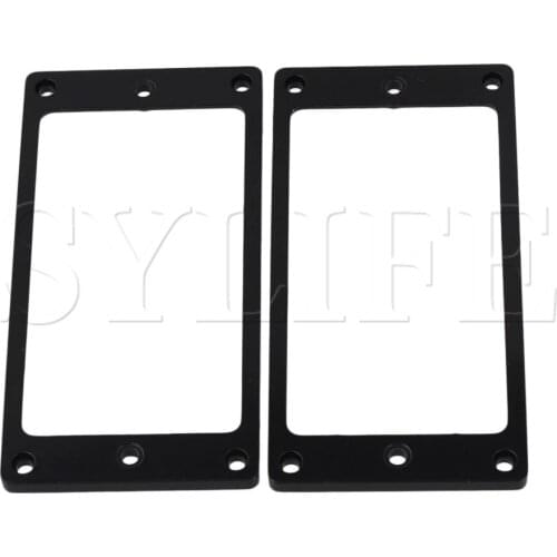 Black PAIR Flat FRAME FOR 91x 44 x 2mm GUITAR PICKUP