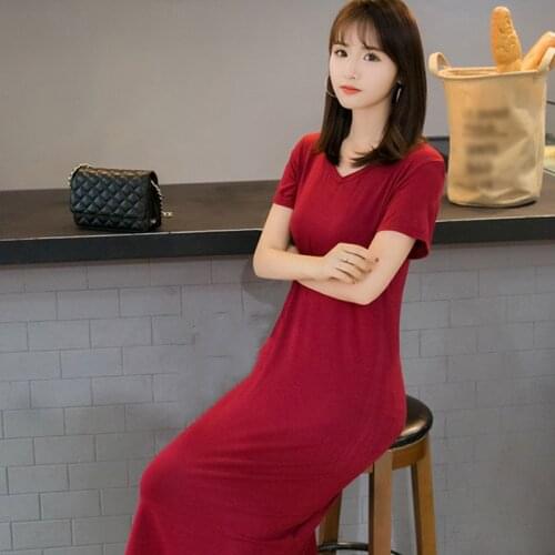 Летние платья бохо QEWSDRFG China At AliExpress