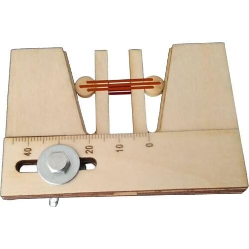Assembly DIY Auxiliary Wooden Wood Ship Model Kit Fix Hand Adjustable Dead Eyes Home Mooring Tool Practical Accessories
