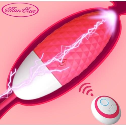Man Nuo Bullet Remote Control Vibrating Bullet Egg Vibrator Sex Toy for Woman USB Recharging Clitoris Stimulator Vaginal Massage
