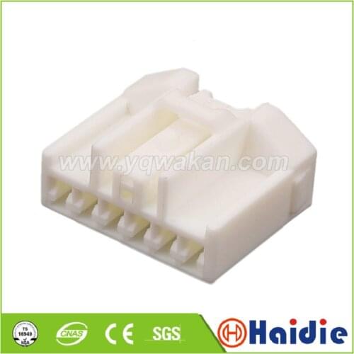 2sets 6pin auto wiring harness plug cable electric plug connector