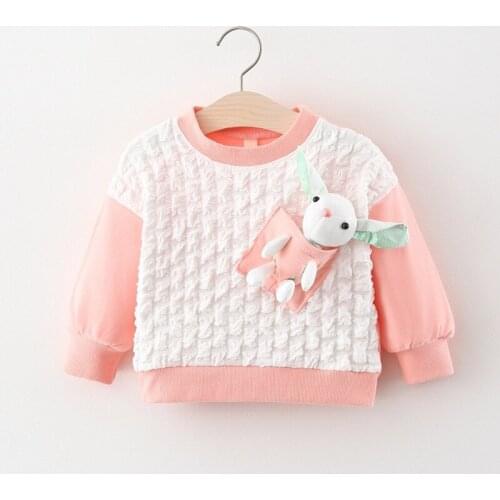 5 pieces/lot) 2021 New Arrival Girls T-shirt 062502