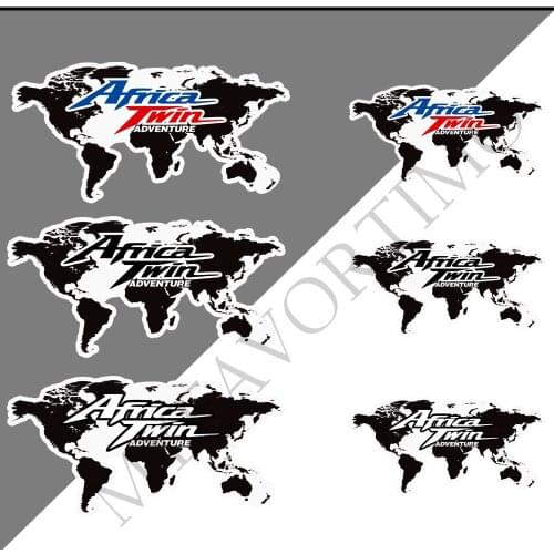 AfricaTwin CRF 1000 1100 L CRF1100L For Honda Africa Twin CRF1000L Trunk Luggage Cases Tank Pad Protector Adventure Stickers Kit