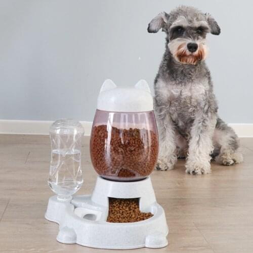 2.2L Pet Automatic Feeder Dog Cat Drinking Bowl For Dogs Water Drinking Feeder Cat Feeding Large Capacity Dispenser Pet Cat Dog