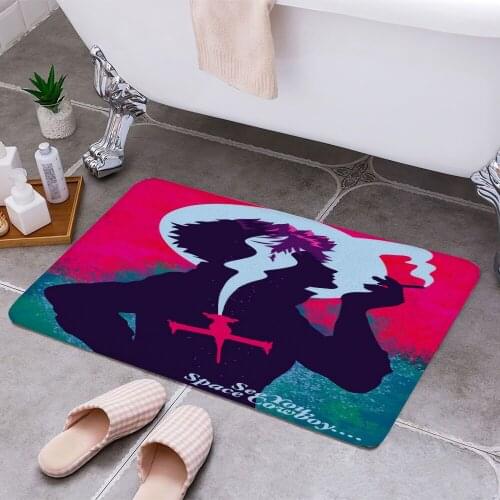 Coboy bebop Anti-slip Doormat Vacuuming Water Absorbing Kitchen Bedroon Bath Floor Mats Home Entrance Home Decora