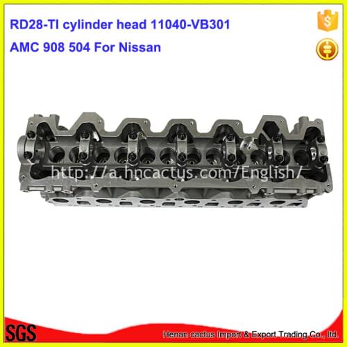 Engine parts amc 908 504 Patrol T6 GR 2826cc 2.8TD Y61 RD28-TI RD28 Cylinder Head 11040-VB301 AMC 908 504 2008-2012