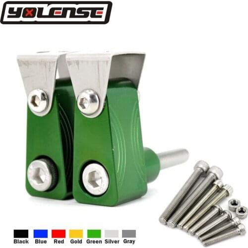 For KAWASAKI NINJA650R ER-6N ER-6F ZX-6R ZX-10R ZZR1400 ZX9R Motorcycle Lower Fork Spotlight Holder Lights lamp Mounting bracke