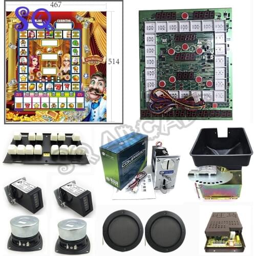 Super millionaire plus Mario Game Machine Kits / Mario Arcade Machine / slot game machine / Super mario millionaire plus