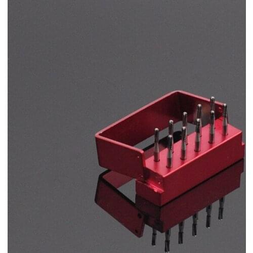 Carbide Burs FG 1958/1957/1558 Straight Dome End Friction Grip For Dentistry Lab Equipment