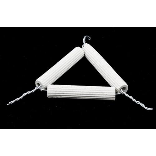 Pipeclay Laboratory Triangular Apparatus Crucible Support Apparatus 5.6 Cm 2.2