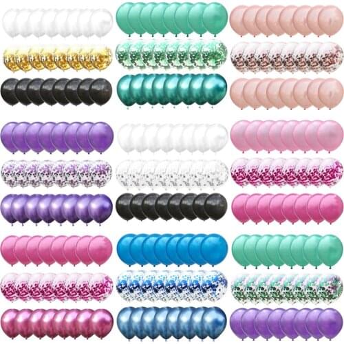30pcs Multi Confetti Latex Balloons Kids Adult Birthday Party Decorations Wedding Balons Air Globos Baby Shower Party Supplies