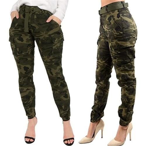 LIBIELIY Women's Camouflage Pants