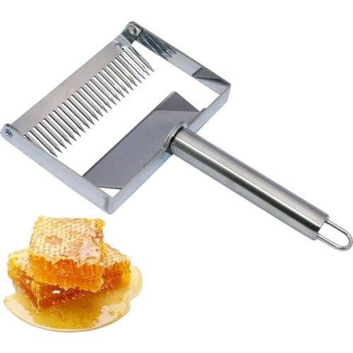 Multifunctional Honey Cutting Fork Honey Cutting Tool New Needle Type Honey Cutting Fork Cutting Bee Knife Stainless Steel B