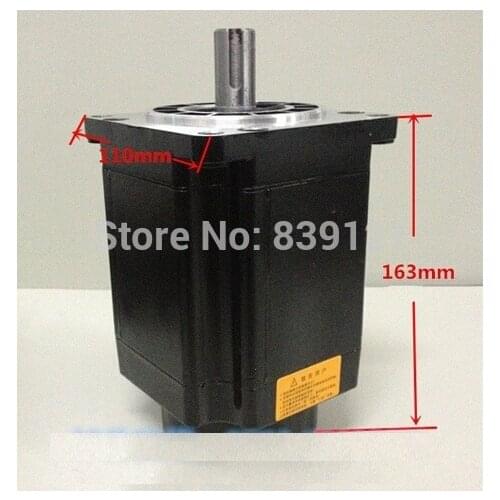 A new three-phase 110 stepper motor 110BYG350B motor with long 163mm force distance 12N.m