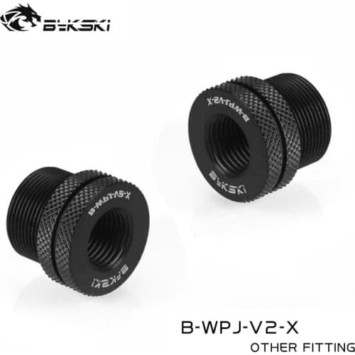Bykski B-WPJ-V2-X, Water Crossing Ftiings 20mm, G1/4'' ,For Water Inlet From Case Top-cover/Complex Waterway