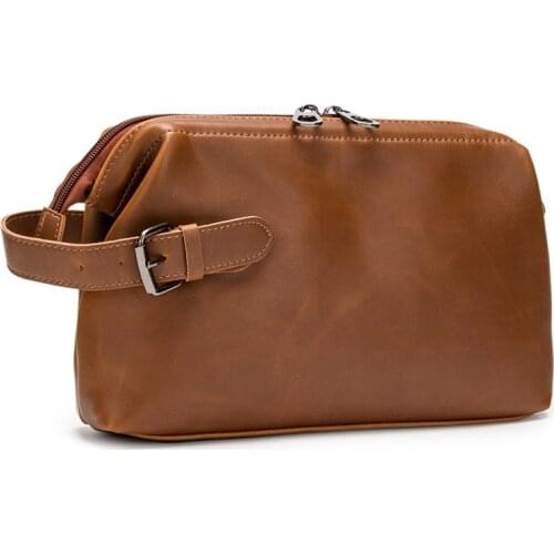 Luxury Male PU Leather Purse Men Wallets Large Capacity Cell Phone Pocket Zipper Clutch Bags Pass card Business Wallet Handy Bag