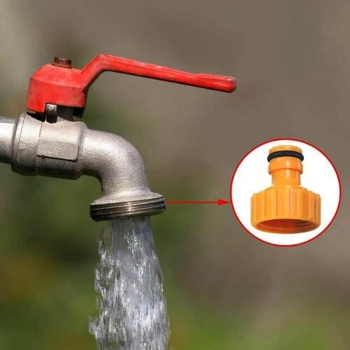 Barbed Irrigation Hose Connector Quick Tap Water Adapter Water Drip Tape Irrigation Connector Tool Coupling Fast Adapter Ga P4H1