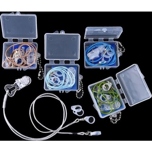 Hot sale 1 Set Safety Behind The Ear BTE Hearing Aids For Children & Adults Aid Clip Clamp Rope Protector Holder Earhook