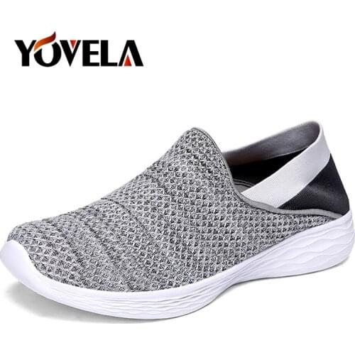 Woman Summer Mesh Breathable Sneakers Casual Flats Shoes High Quality Soft Slip-On Flats Walking Shoes Outdoor Loafers Shoes