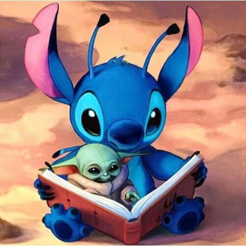 Diamond Painting Cartoon Disney Full Square/Round Dril Embroidery Painting Cube Decorate Stitch Rhinestones Gifts Needlework