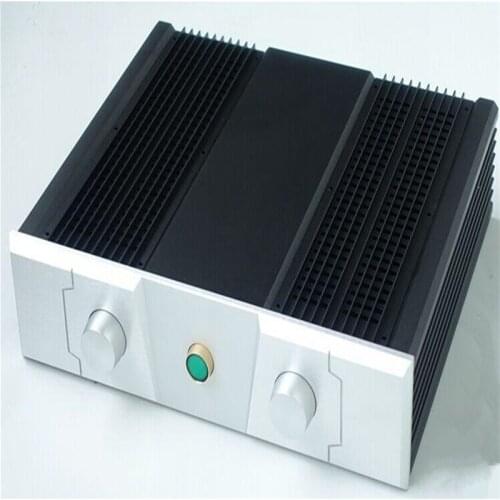 BZ4412A Aluminum enclosure Preamp chassis Power amplifier case/box size 442*114*365mm