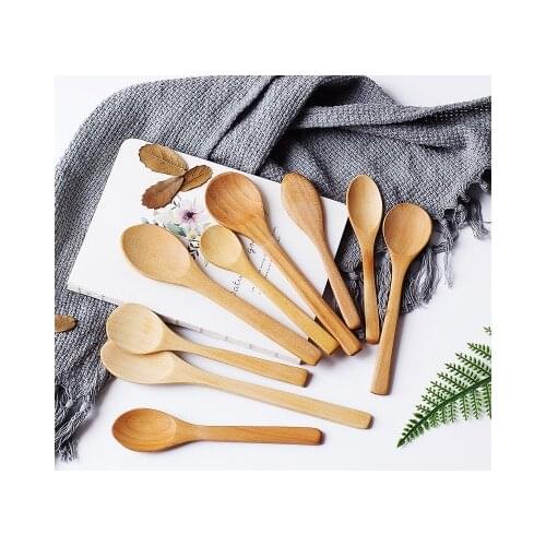 Tea Bambu Spoon Small Teaspoons matcha tea toolsUsed for Adding Tea Leaves To Tea Bags Stirring
