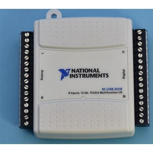 NI USB-6008 Data Acquisition Card Multifunction DAQ 779051-01