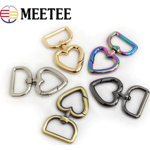 5/10/20pcs Metal Buckles For Bag Handbag Strap Clasp Keyring Dog Chain Swivel Trigger Clips Snap Hook DIY Leather Craft F1-6