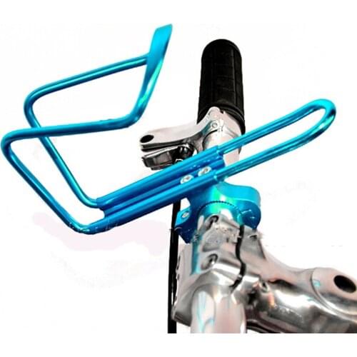 Aluminum Alloy Bike Bicycle Water Bottle Kettle Cup Rack Cage Holder Bracket Can Cage Bracket Cycling Drink Water Cup Rack Acces