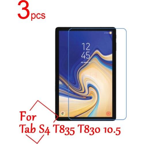 3pcs Clear/Matte/Nano anti-Explosion LCD Screen Protector Cover for Samsung Galaxy Tab S4 SM-T835 T830 10.5 Protective Film