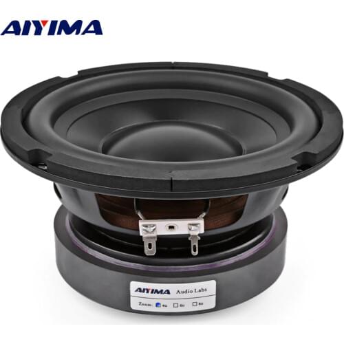 AIYIMA 6.5 Inch Subwoofer Speakers Home Theater Car Audio High Power 4 8 Ohm 100W Hifi Fever Woofer Loudspeaker For Sound System
