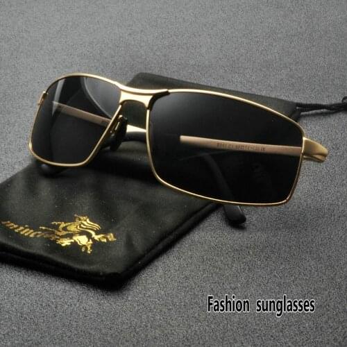 Classic Polarized Sunglasses Men Women Brand Design Driving Square Frame Sun Glasses Male Goggle UV400 FML