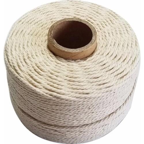 100% Natural cotton rope twine cords 80m/roll tag hang handmade accessory DIY