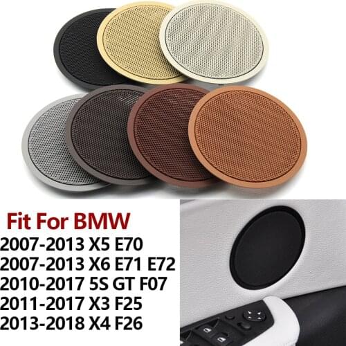 Interior Front Rear Door Woofer Horn Sound Loud Speaker Cover Replacement For BMW X5 X6 X3 X4 5GT E70 E71 E72 F25 F26 F07