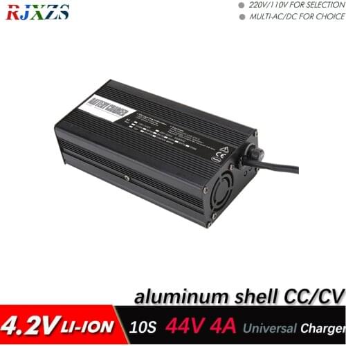 42V 3.5A charger for 10S Li-ion battery pack 4.2V*10=42V battery smart charger support CC/CV