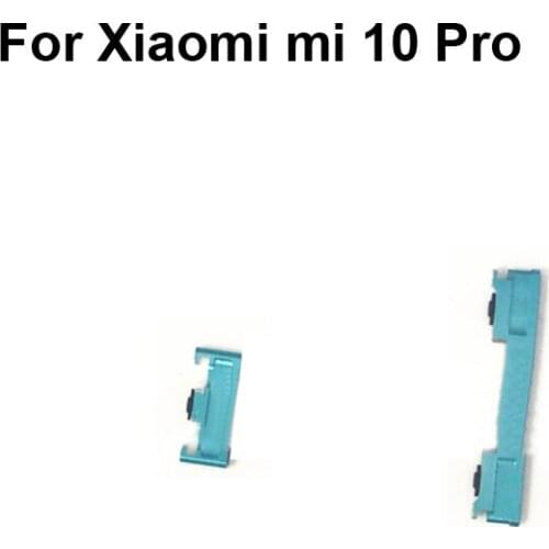 1 SET For Xiaomi mi 10 Pro Power On Off Button + Volume Button Side Buttons Set Parts For Xiaomi Mi10 Pro Replacement 10pro