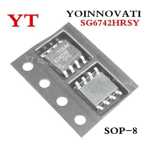 5/lot SG6742HRSY IC 8SOP SG6742HRSY 6742 SG6742 SG6742H SG6742HR 6742H Best quality