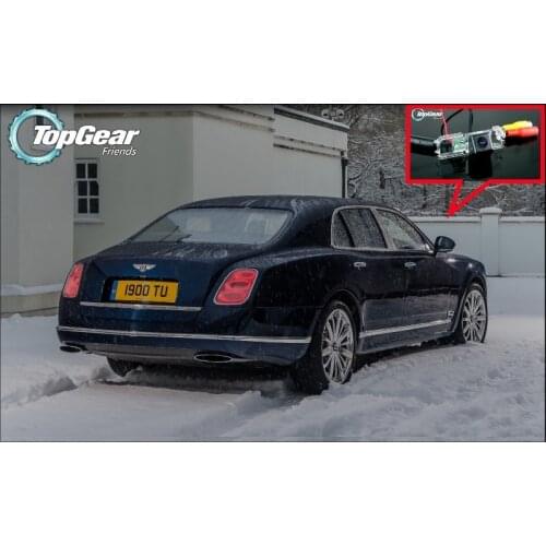 Car Camera For Bentley Mulsanne 2010~2015 High Quality Rear View Back Up Camera For TOPGEAR Friends Use | CCD + RCA