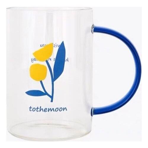 Cups Double Wall With Heat-Resistant Glass Coffee Cup Milk Tea Mug стаканы для воды INS Wind Nordic Creativity