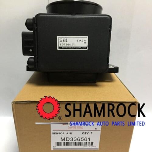 E5T08171 MD336501 Mass Air Flow Sensor OEM 501 E5T08171 / MD336501 3000GT MAF AIR MASS AIR FLOW SENSOR OE# E5T08171 brand new