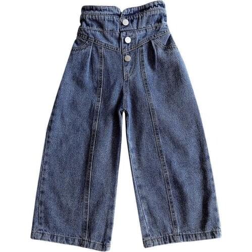 Girls Jeans Kids Spring Autumn Trousers Clothes Children Jeans For Baby Girls Denim Pants 100 110 120 130 140 150 160