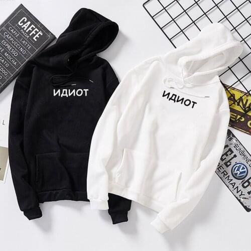 Kwawaii Letter Hoodies Cotton Women Sweatshirt Fashion Funny O Neck Female Pullovers Full Long Sleeve Shirt Girl Gift Drop Shop