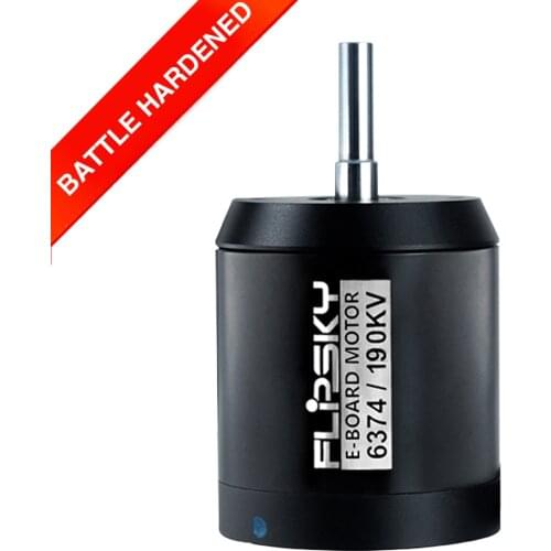 New Version Flipsky BLDC Belt Motor 6374 190KV 3500W for Electric Skateboard DIY Brushless Sensored Motor Glues Poured