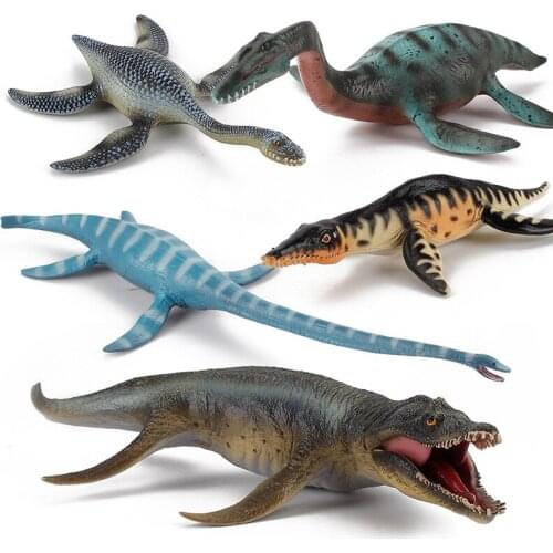 Cross-Border Hot Selling Simulation Ancient Marine Life Model Combination Solid Sea Dragon Liopleurodon Plesiosaurus Kronosaurus