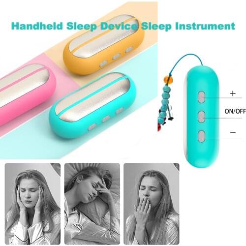 Microcurrent Sleep Aid Handheld Sleep Instrument Pressure Relief Sleep Device Massager Relaxation Devices Help Sleep Machine#g4